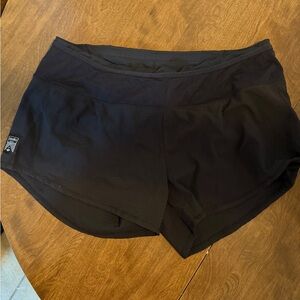 Oiselle Women's Midnight Black Athletic Shorts